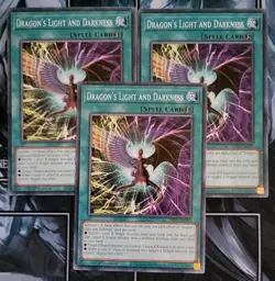 x3 DRAGON'S LIGHT AND DARKNESS - INFO-EN057 - 1st Ed - Common - New - YuGiOh - Image 2