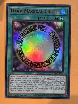 Yugioh! Dark Magical Circle (Red) - LDS3-EN093 - Ultra Rare - 1st Edition NM+ - Image 1