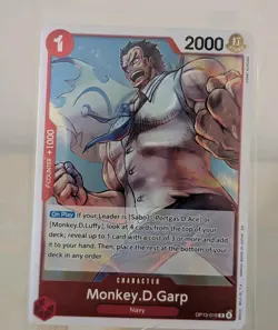 Monkey.D.Garp OP13-016 Foil One Piece Carrying On His Will Foil NM/M - Image 1