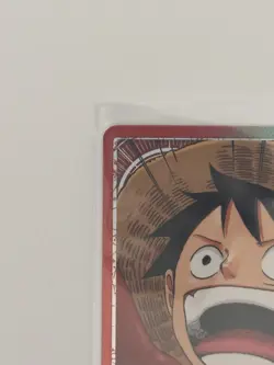 One Piece Carrying On His Will Monkey D Luffy OP13-001 Alternate Alt Art Leader - Image 3