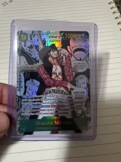 Dracule Mihawk OP14 Manga (English) One Piece TCG - Image 2
