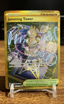 Pokemon Jamming Tower 243/182 Sv10: Destined Rivals Holo - Image 1