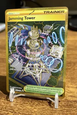 Pokemon Jamming Tower 243/182 Sv10: Destined Rivals Holo - Image 2