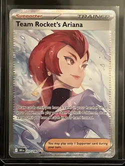 Pokemon Team Rockets Ariana 237/182 Scarlet and Violet Destined Rivals - Image 1