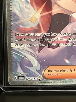 Pokemon Team Rockets Ariana 237/182 Scarlet and Violet Destined Rivals - Image 2