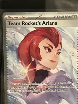Pokemon Team Rockets Ariana 237/182 Scarlet and Violet Destined Rivals - Image 4