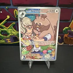 Arven's Greedent 205/182 Illustration Rare Pokemon SV10: Destined Rivals NM - Image 1