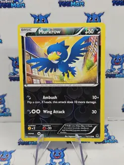 Pokemon Murkrow Phantom Forces 51/119 Reverse Holo NM - Image 1