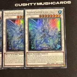 YUGIOH ADAMANCIPATOR RISEN DRAGITE ULTRA RARE MP21-EN232 1ST EDITION X3 - Image 3
