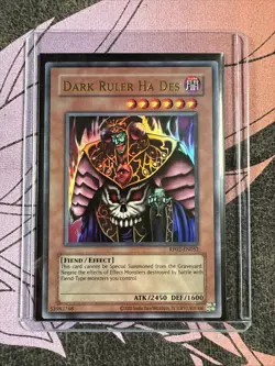 Dark Ruler Ha Des RP02-EN052 Ultra Rare Reprint NM Yugioh - Image 1