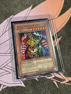 Dark Ruler Ha Des RP02-EN052 Ultra Rare Reprint NM Yugioh - Image 2