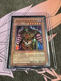 Dark Ruler Ha Des RP02-EN052 Ultra Rare Reprint NM Yugioh - Image 4