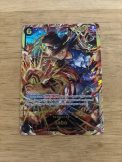 One Piece OP 13 Sabo SEC Alt Art Carrying On His Will OP13-120 Eng - Image 1