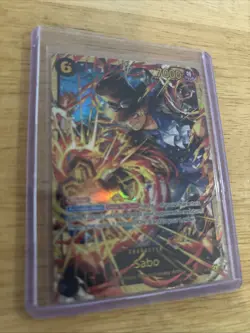 One Piece OP 13 Sabo SEC Alt Art Carrying On His Will OP13-120 Eng - Image 3