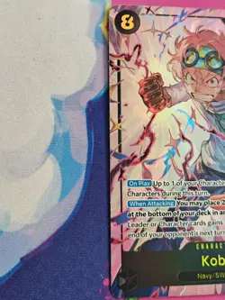 One Piece Koby (OP11-119) SR A Fist of Divine Speed Alt Art Secret Rare Foil - Image 2