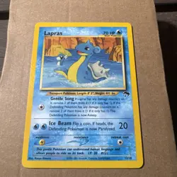 2001 Pokemon Lapras Southern Islands Promo Regular Card 12/18 Near Mint NM - Image 1