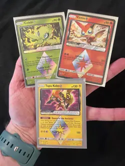Holos Pokemon Card Collection Vintage Reverse LOT Tcg Sleeved - Image 1