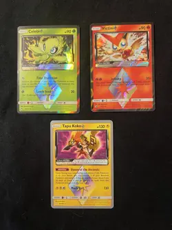 Holos Pokemon Card Collection Vintage Reverse LOT Tcg Sleeved - Image 2