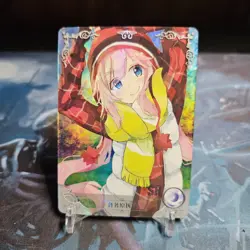 Goddess Story Waifu Anime Card-Laid-Back Camp-Nadeshiko Kagamihara-NS-2M07SR-37 - Image 1