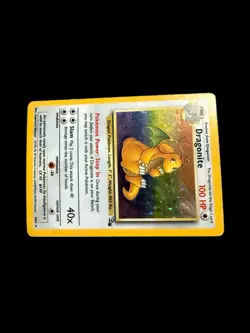 Pokemon TCG Dragonite Fossil Holo Card 4/62 Lp - Image 2