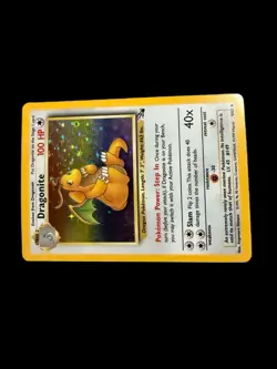Pokemon TCG Dragonite Fossil Holo Card 4/62 Lp - Image 4