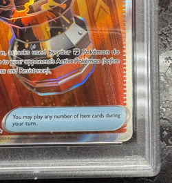 2025 Pokemon MEG EN Premium Power Pro #174 Ultra Rare 💎 PSA 9 Mint Trainer Card - Image 4