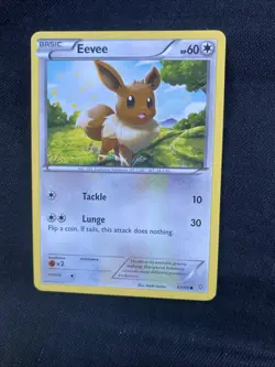 Pokemon Eevee TCG Ancient Origins Card 63/98 2015 Regular Common - Image 1