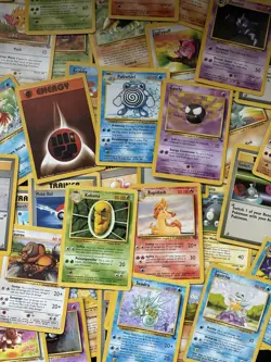 Vintage Pokemon Cards Bundle x 100 including base set 1999 WOTC - Image 4