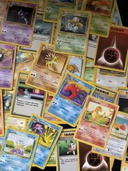 Vintage Pokemon Cards Bundle x 100 including base set 1999 WOTC - Image 5