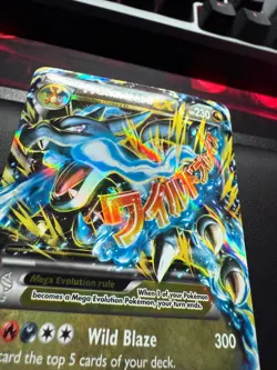 Mega M Charizard (X) EX Flashfire Holo Ultra Rare Card 69/106 (MP) - Image 3