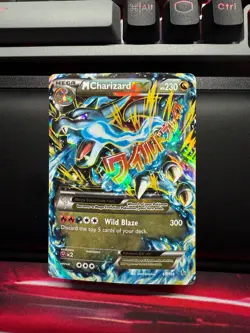 Mega M Charizard (X) EX Flashfire Holo Ultra Rare Card 69/106 (MP) - Image 5