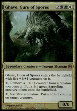 MTG Oversize Cards Ghave, Guru of Spores Commander) #200 NM - Exact Card Shown - Image 1