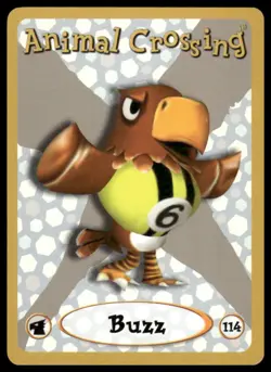Animal Crossing Buzz #114 Near Mint - Exact Card Shown - Image 1