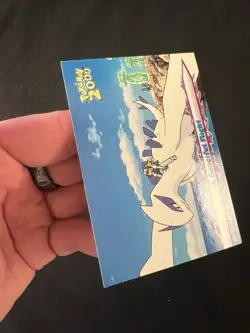 “Pokemon the Movie 2000” Topps Card - A Fanciful Flight Non Holo Blue Logo NM+ - Image 3