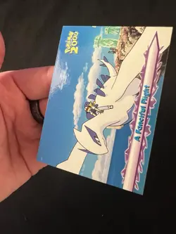 “Pokemon the Movie 2000” Topps Card - A Fanciful Flight Non Holo Blue Logo NM+ - Image 4