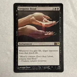 Sanguine Bond #111 (LP) Magic 2010 M10 Magic MTG - Image 1