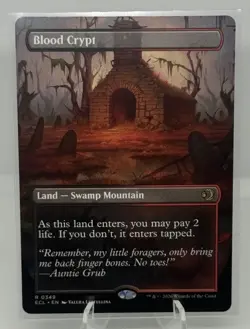 MTG - Blood Crypt #0349 (Borderless) - Lorwyn Eclipsed - NM - Regular - Image 1