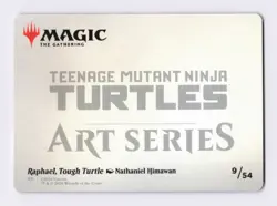 Raphael, Tough Turtle 9/54 MTG Art Series: Teenage Mutant Ninja Turtles (ASTMT) - Image 2