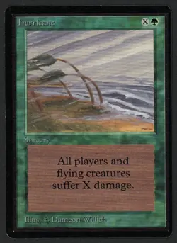 ***Beta Hurricane*** MTG Beta Magic Kid Icarus - Image 1