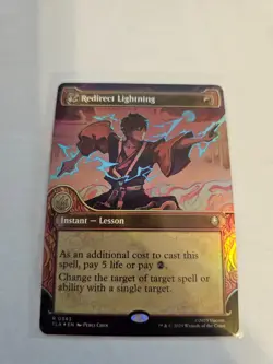 Redirect Lightning Showcase FOIL MTG Avatar: TLA Nm/M - Image 1