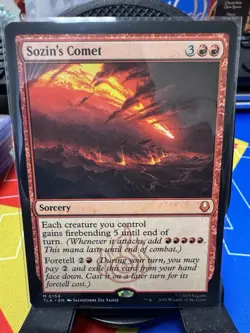 MTG Magic the Gathering Sozin's Comet (154/447) Avatar The Last Airbender LP - Image 1