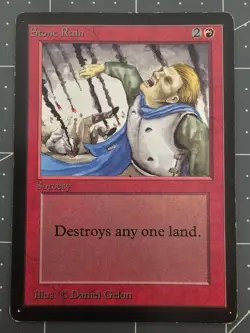 MTG ⭐ Beta Edition ⭐ Stone Rain ⭐ Vintage Legacy ⭐ - Image 1