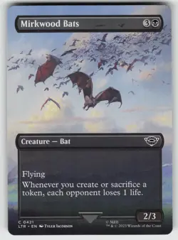 Mirkwood Bats (Borderless) C Universes Beyond: The Lord of the Rings: Tales of M - Image 1