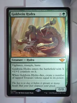 Goldvein Hydra - M167 - MTG - Outlaws of Thunder Junction (OTJ) - Image 1
