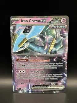 Iron Crown ex 081/162 - Pokemon Temporal Forces Card - NM - Image 1