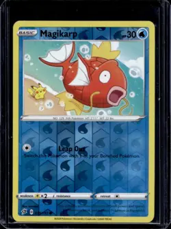 2020 Pokemon SWSH Rebel Clash Magikarp Reverse Holo #039/192 - Image 1