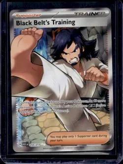 2026 Pokemon Ascended Heroes Black Belt's Training Ultra Rare #255/217 - Image 1