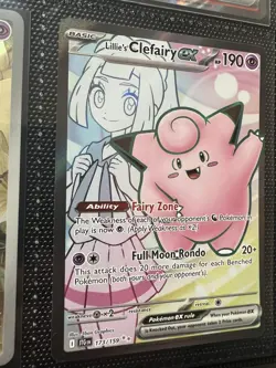 Pokemon - Lillie's Clefairy ex - 173/159 - SV09: Journey Together - Image 3