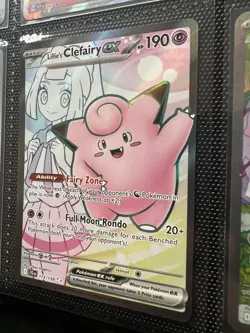 Pokemon - Lillie's Clefairy ex - 173/159 - SV09: Journey Together - Image 5