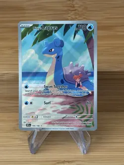 Pokemon TCG - SV10: Destined Rivals Misty’s Lapras 194/182 IR Full Art Holo - Image 1